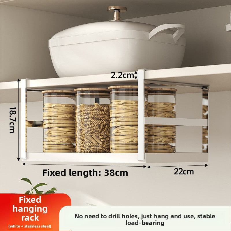 Adjustable Under Cabinet Kitchen Organizer