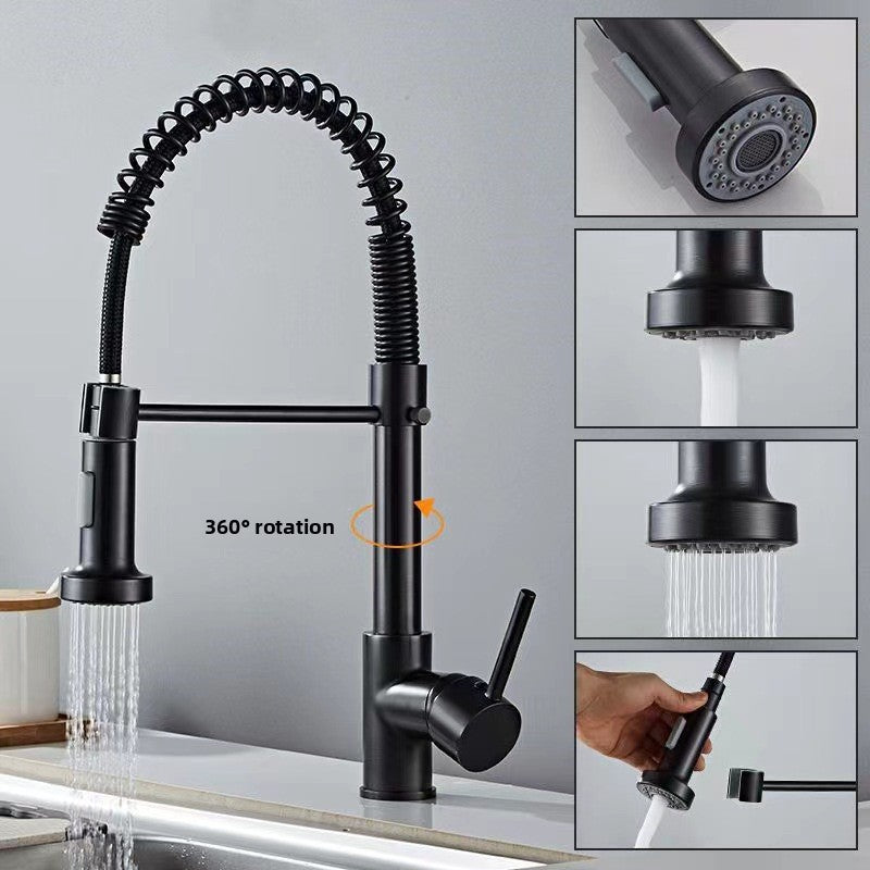 Stainless Steel 360 Degree Rotatable Kitchen Sink Faucet