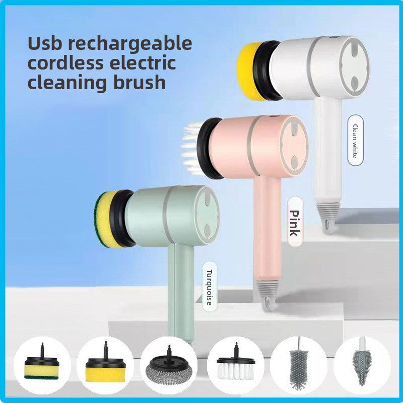 Multi-Functional Electric Cleaning Brush