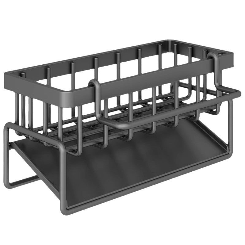 Kitchen Sink Drain Rack for Sponge and Dish Cloth