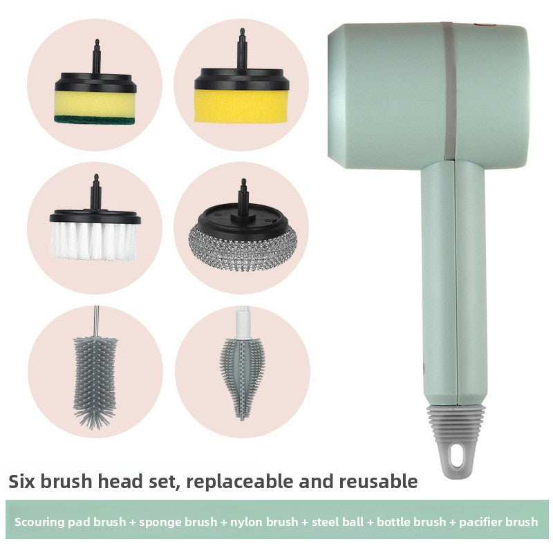 Multi-Functional Electric Cleaning Brush