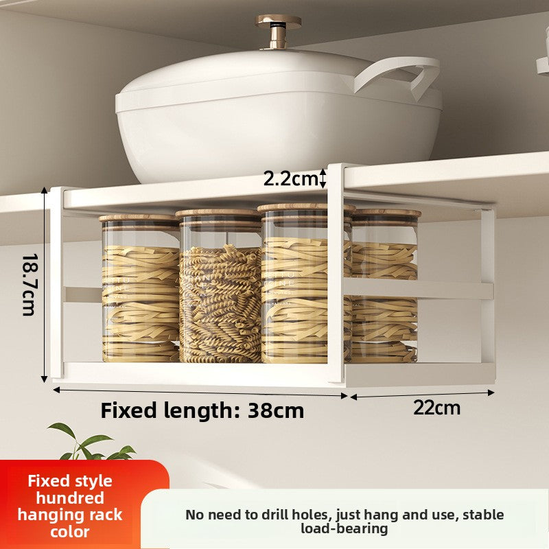 Adjustable Under Cabinet Kitchen Organizer