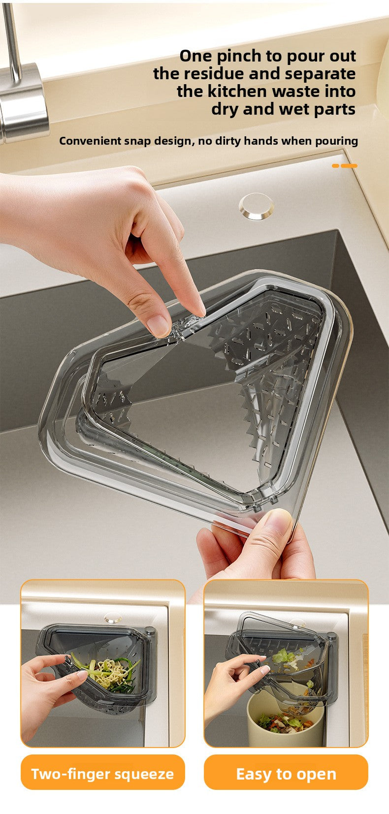 Magnetic Sink Drain Rack