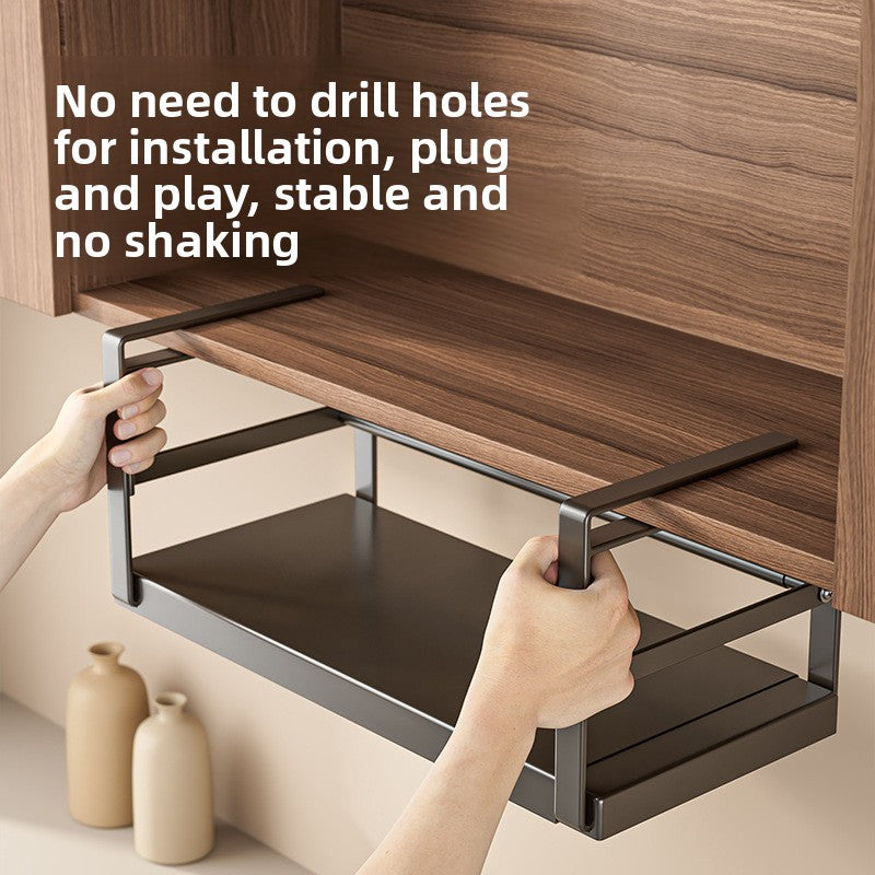 Adjustable Under Cabinet Kitchen Organizer
